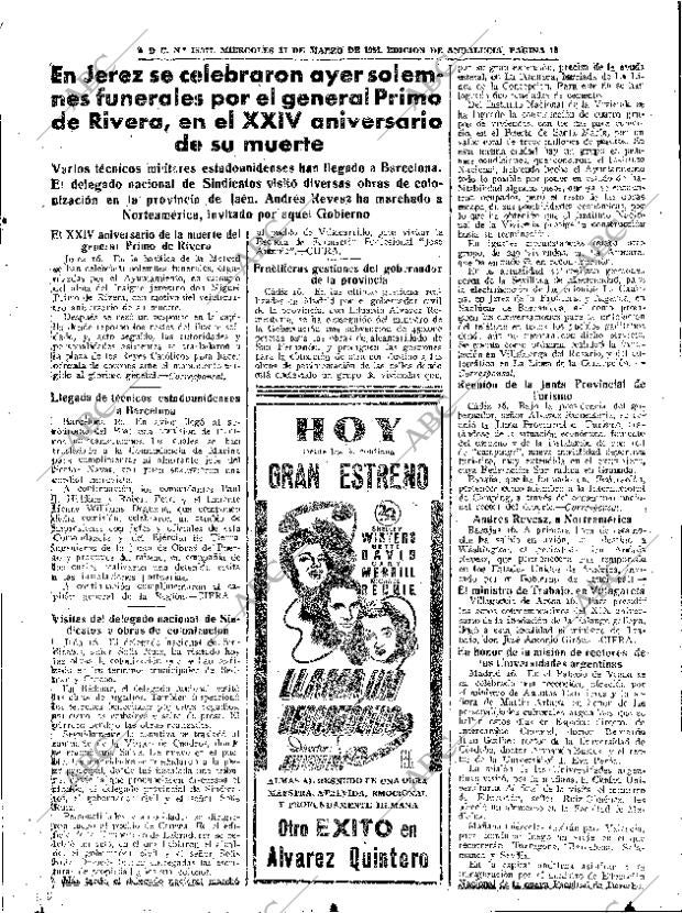 ABC SEVILLA 17-03-1954 página 13