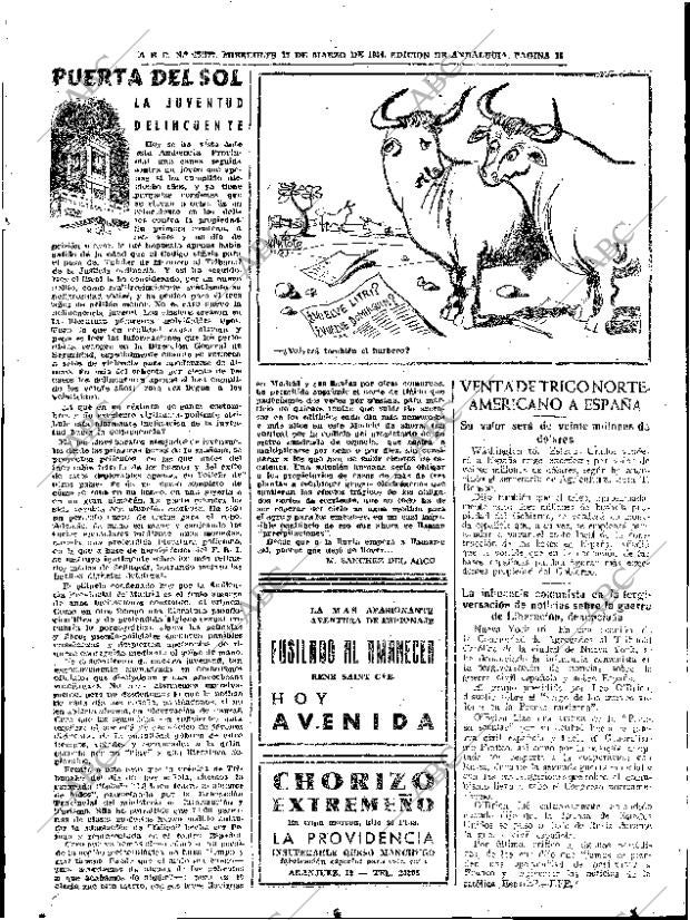 ABC SEVILLA 17-03-1954 página 15
