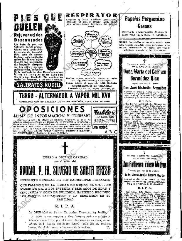 ABC SEVILLA 17-03-1954 página 24