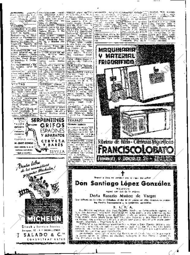 ABC SEVILLA 17-03-1954 página 28