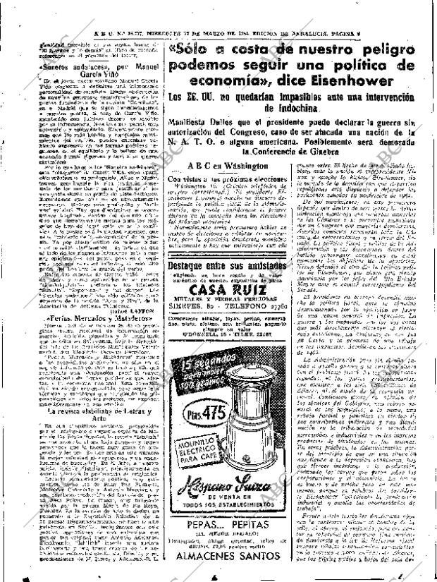 ABC SEVILLA 17-03-1954 página 9