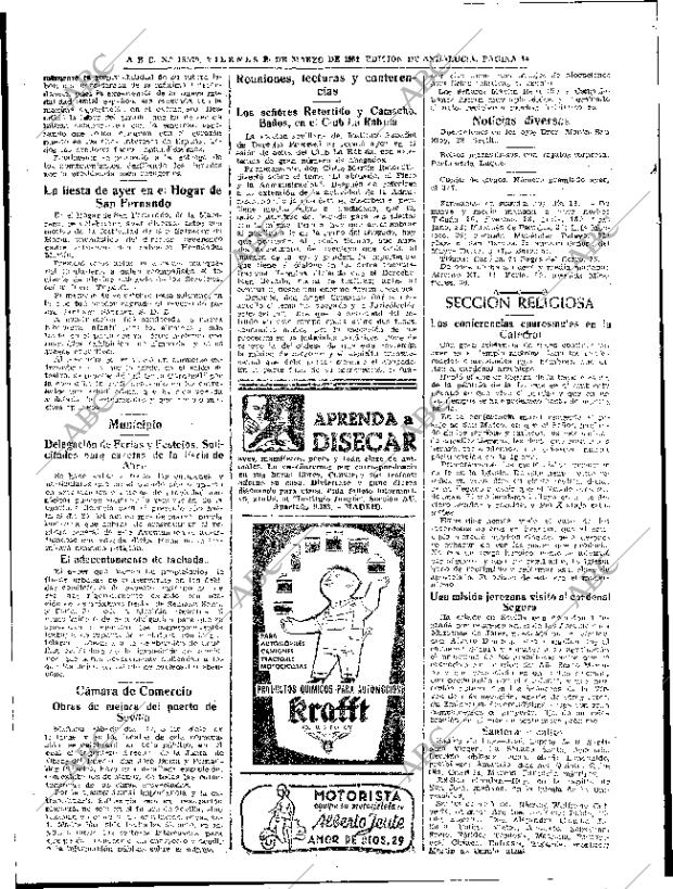 ABC SEVILLA 19-03-1954 página 14