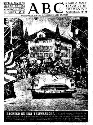 ABC SEVILLA 20-03-1954 página 1