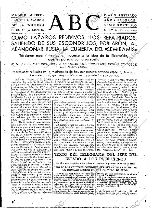ABC MADRID 31-03-1954 página 15