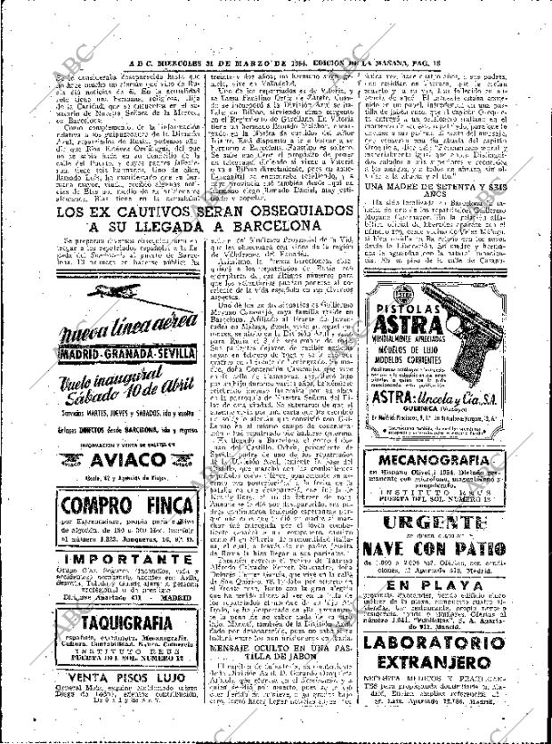 ABC MADRID 31-03-1954 página 18