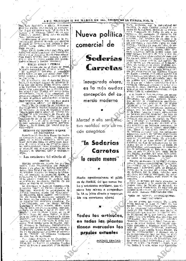 ABC MADRID 31-03-1954 página 31