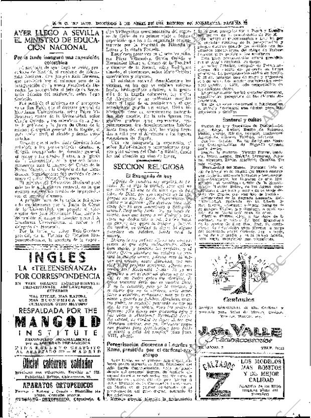 ABC SEVILLA 04-04-1954 página 22