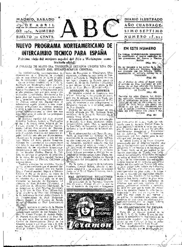 ABC MADRID 17-04-1954 página 31