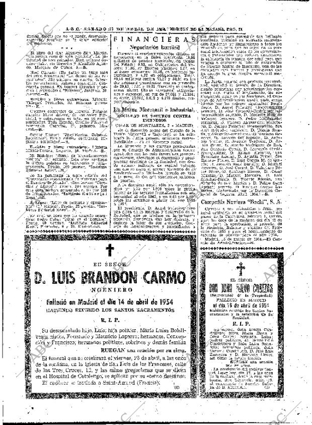 ABC MADRID 17-04-1954 página 51