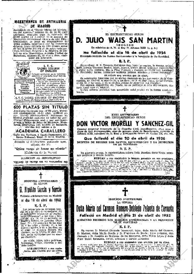 ABC MADRID 18-04-1954 página 60