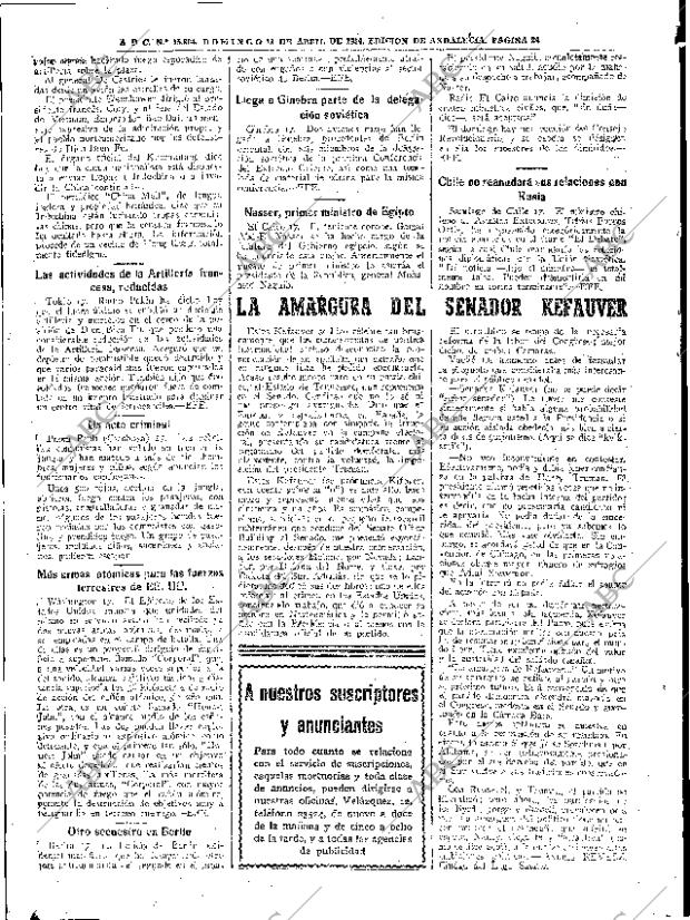 ABC SEVILLA 18-04-1954 página 24