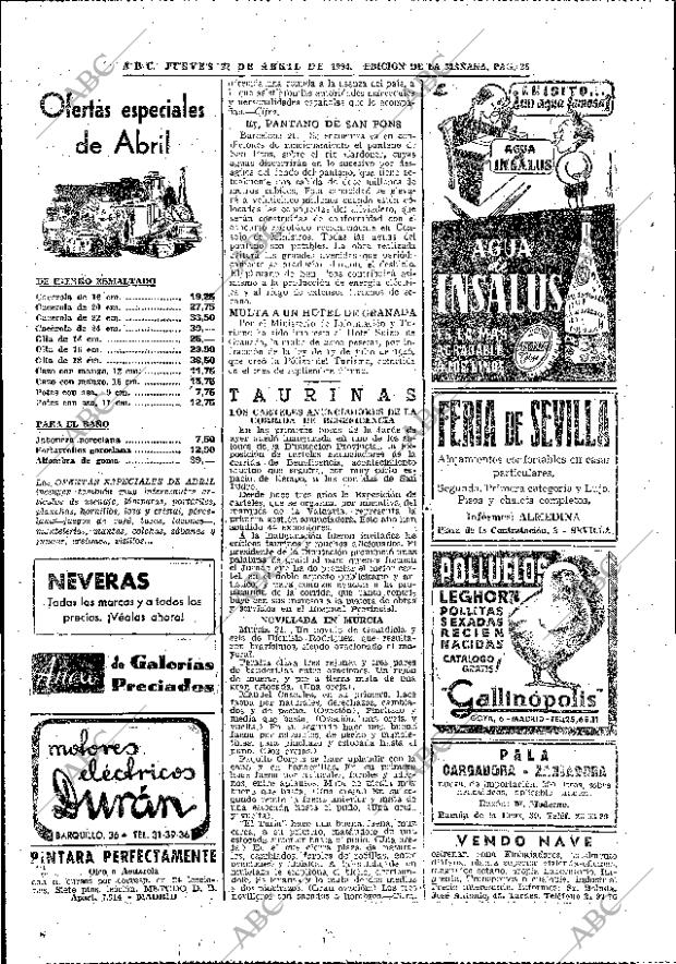 ABC MADRID 22-04-1954 página 26