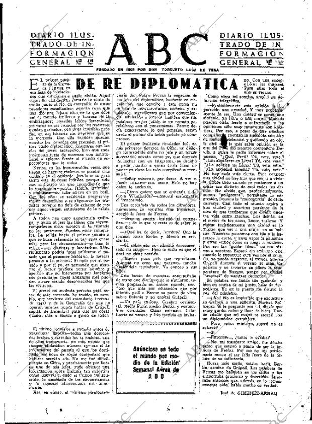 ABC MADRID 22-04-1954 página 3