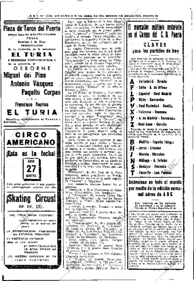 ABC SEVILLA 25-04-1954 página 40