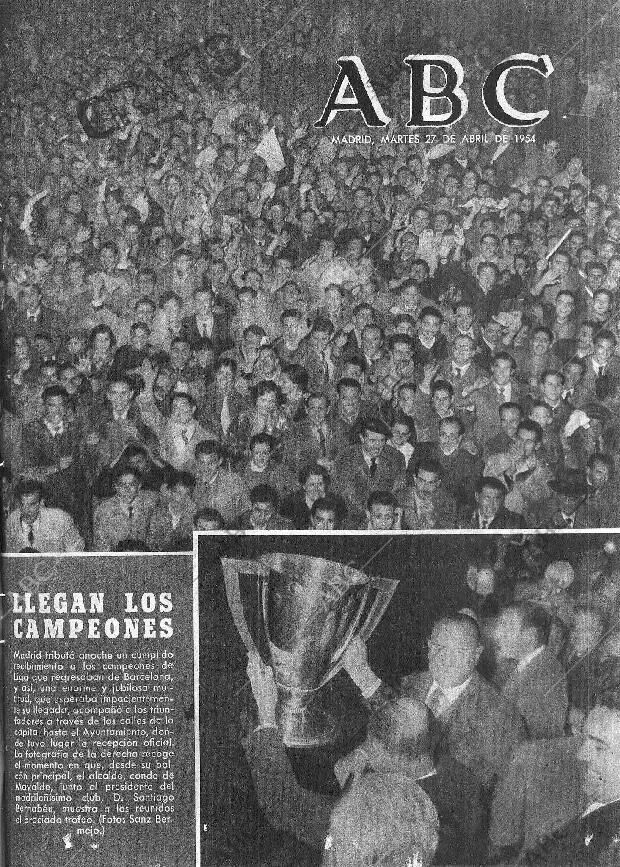 ABC MADRID 27-04-1954 página 1