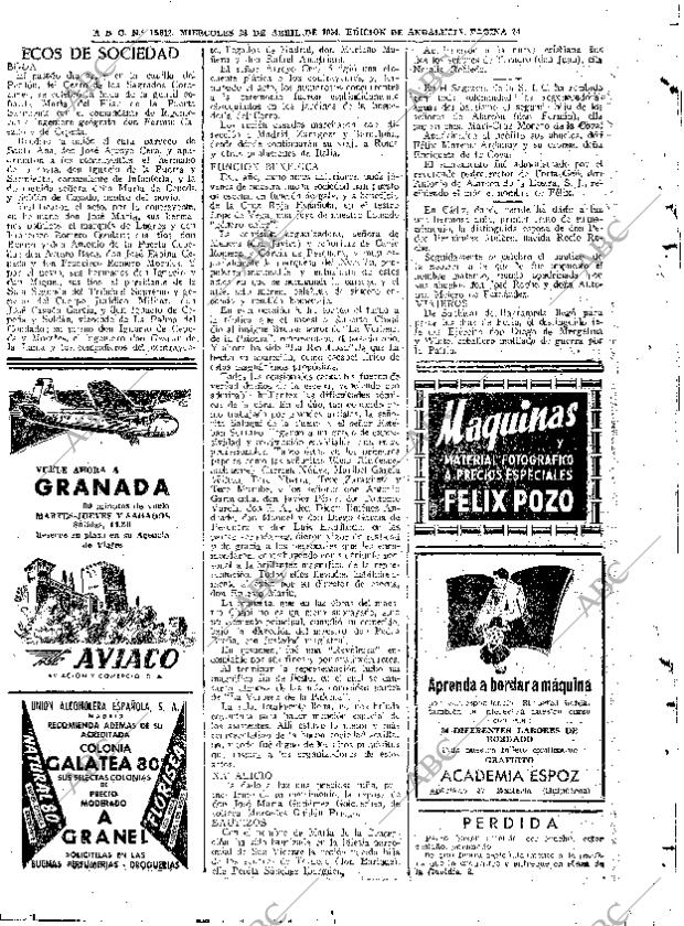 ABC SEVILLA 28-04-1954 página 24