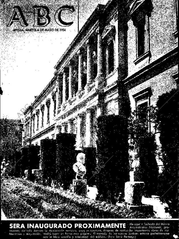 ABC SEVILLA 04-05-1954 página 1