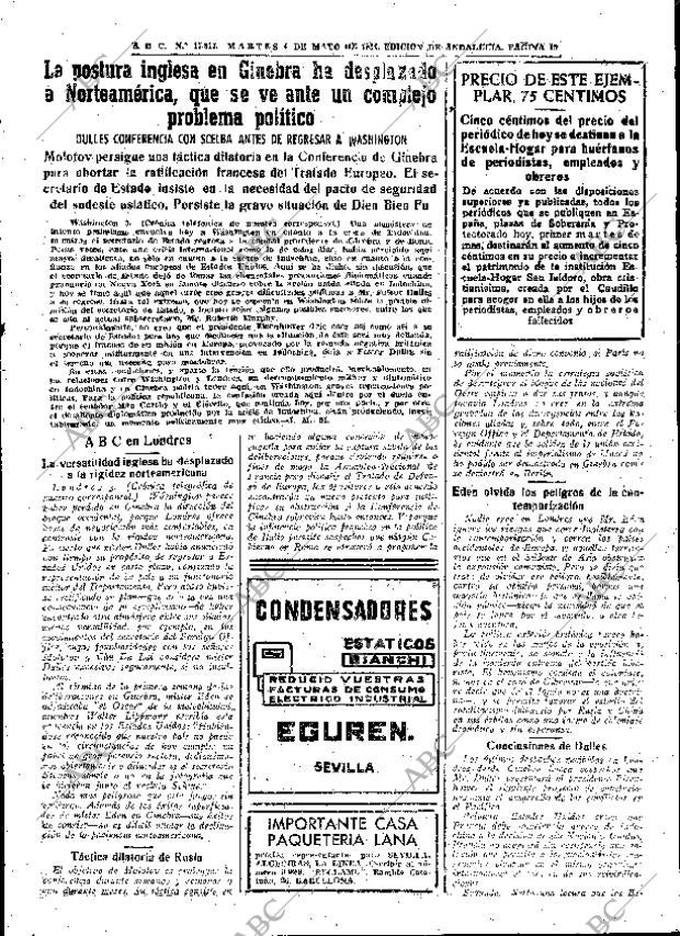 ABC SEVILLA 04-05-1954 página 19