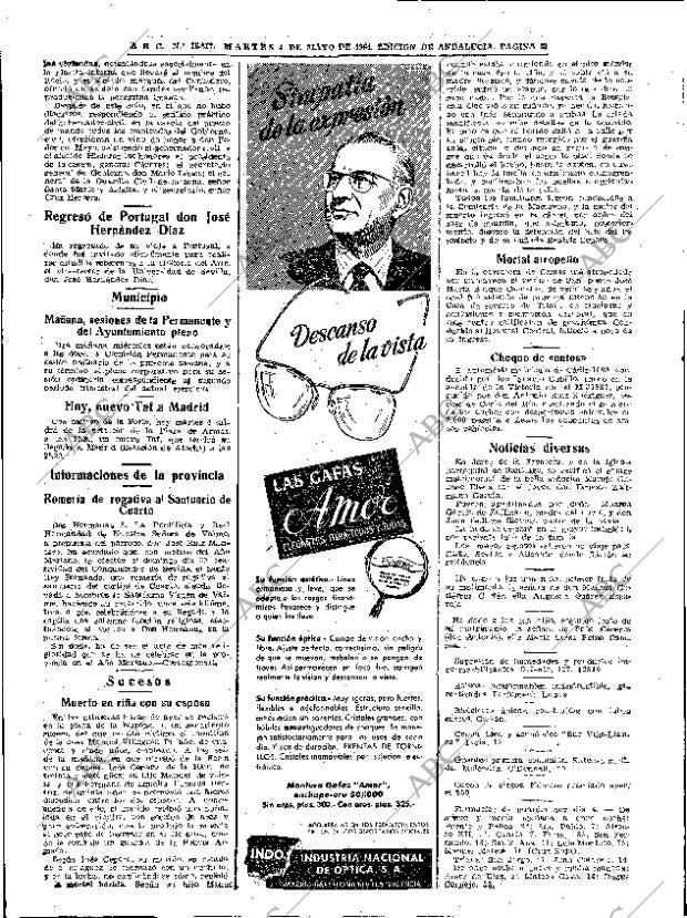 ABC SEVILLA 04-05-1954 página 28