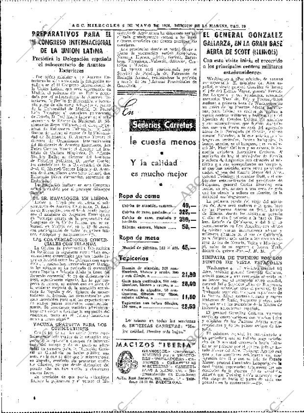 ABC MADRID 05-05-1954 página 20