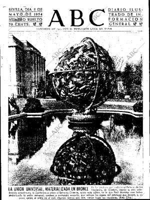 ABC SEVILLA 05-05-1954 página 1
