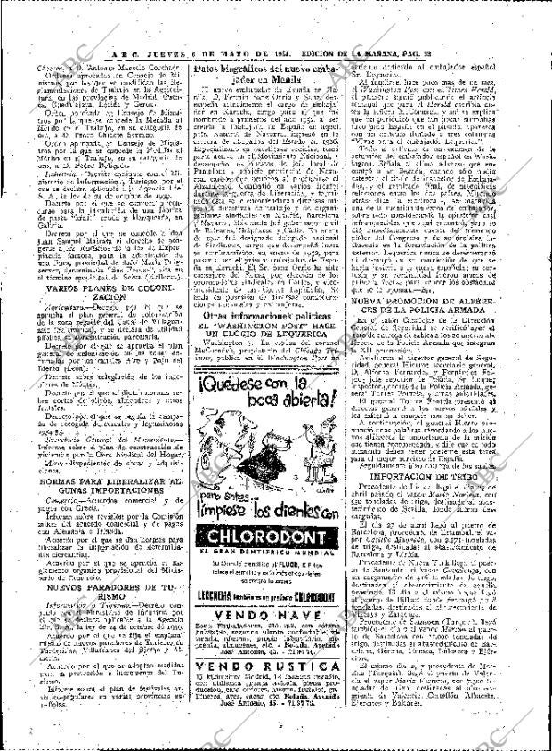 ABC MADRID 06-05-1954 página 22