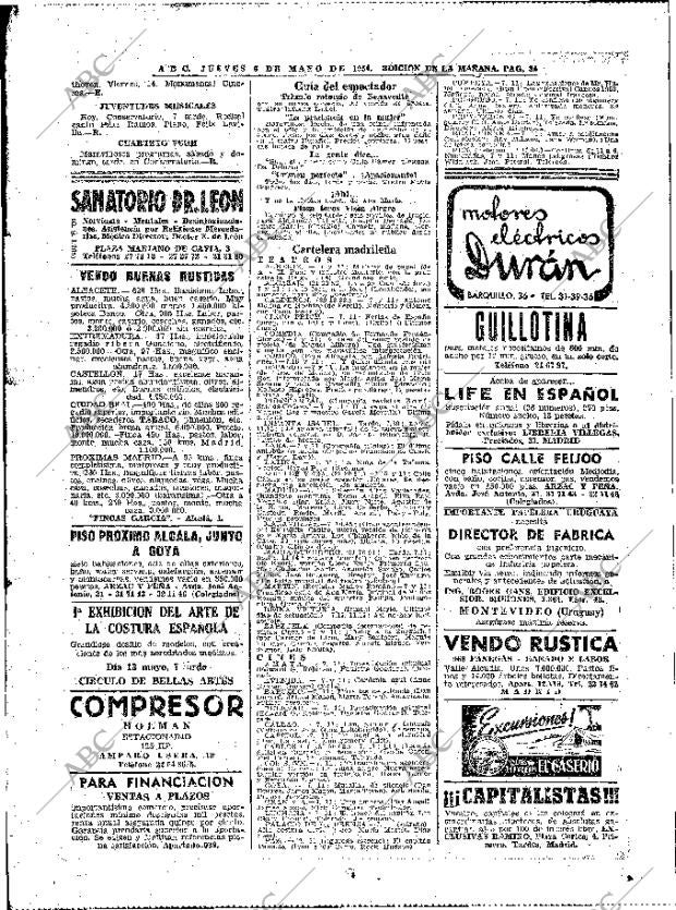 ABC MADRID 06-05-1954 página 34