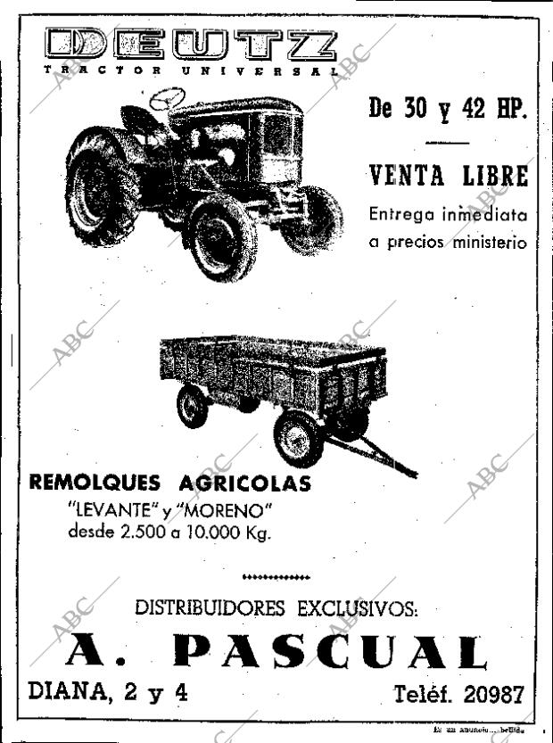 ABC SEVILLA 06-05-1954 página 22