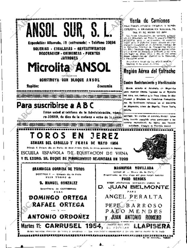 ABC SEVILLA 06-05-1954 página 48