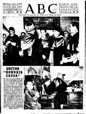 ABC SEVILLA 12-05-1954 página 1