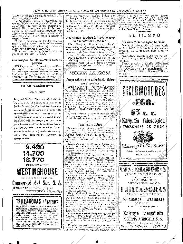 ABC SEVILLA 12-05-1954 página 14