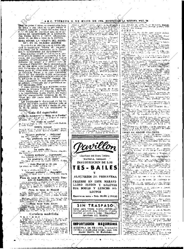 ABC MADRID 21-05-1954 página 30