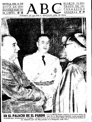 ABC SEVILLA 21-05-1954 página 1