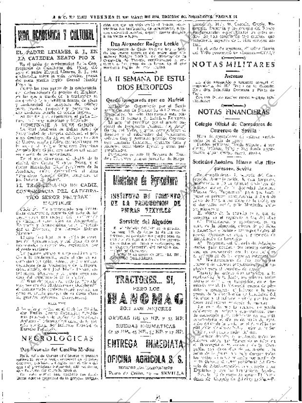 ABC SEVILLA 21-05-1954 página 12