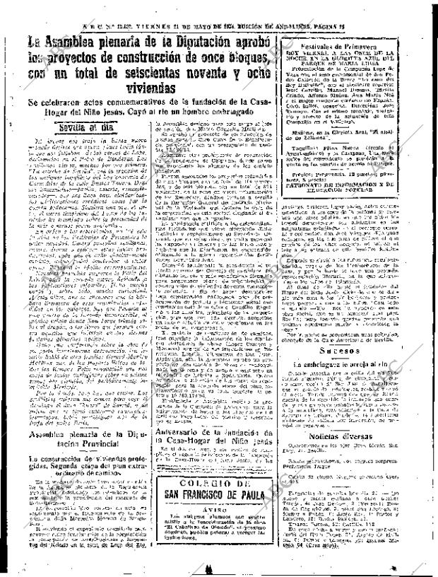 ABC SEVILLA 21-05-1954 página 13