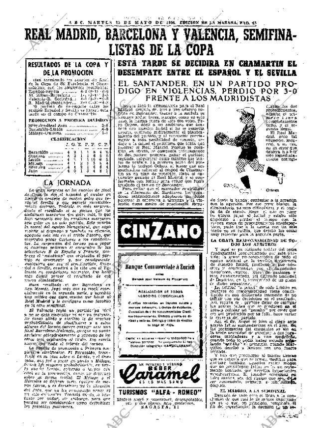 ABC MADRID 25-05-1954 página 43