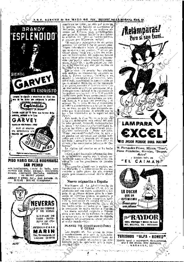 ABC MADRID 29-05-1954 página 22