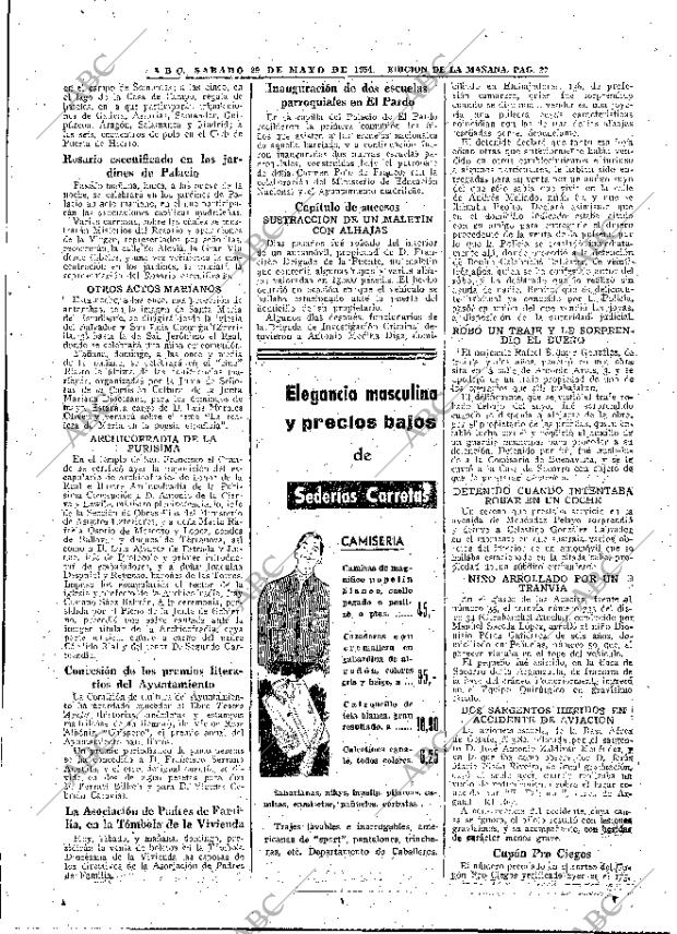 ABC MADRID 29-05-1954 página 27