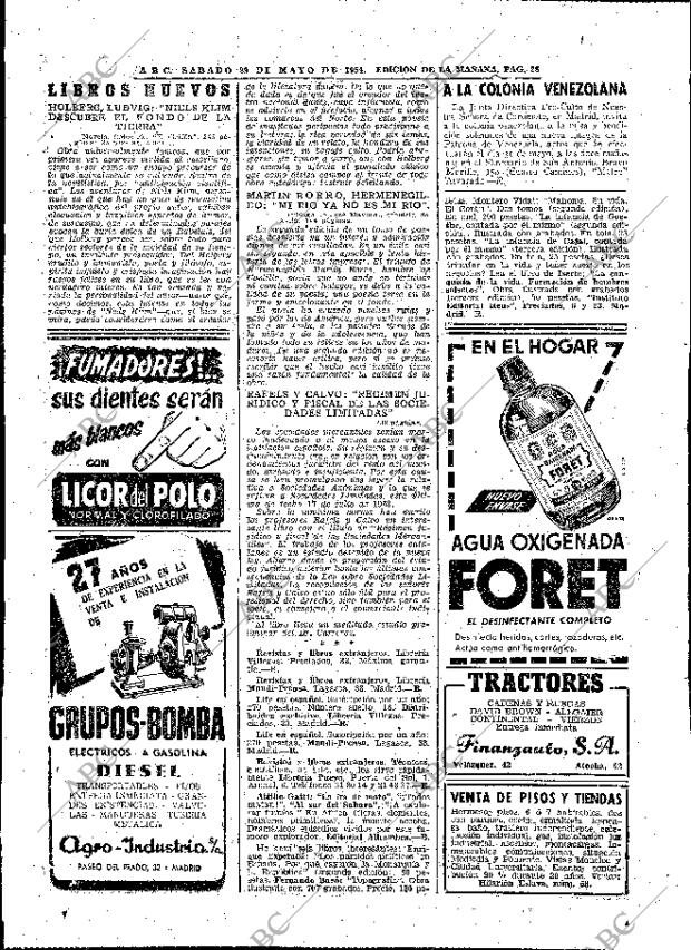 ABC MADRID 29-05-1954 página 28