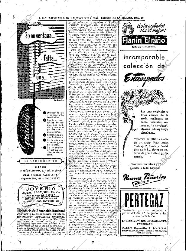 ABC MADRID 30-05-1954 página 58