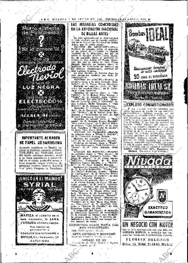 ABC MADRID 01-06-1954 página 46