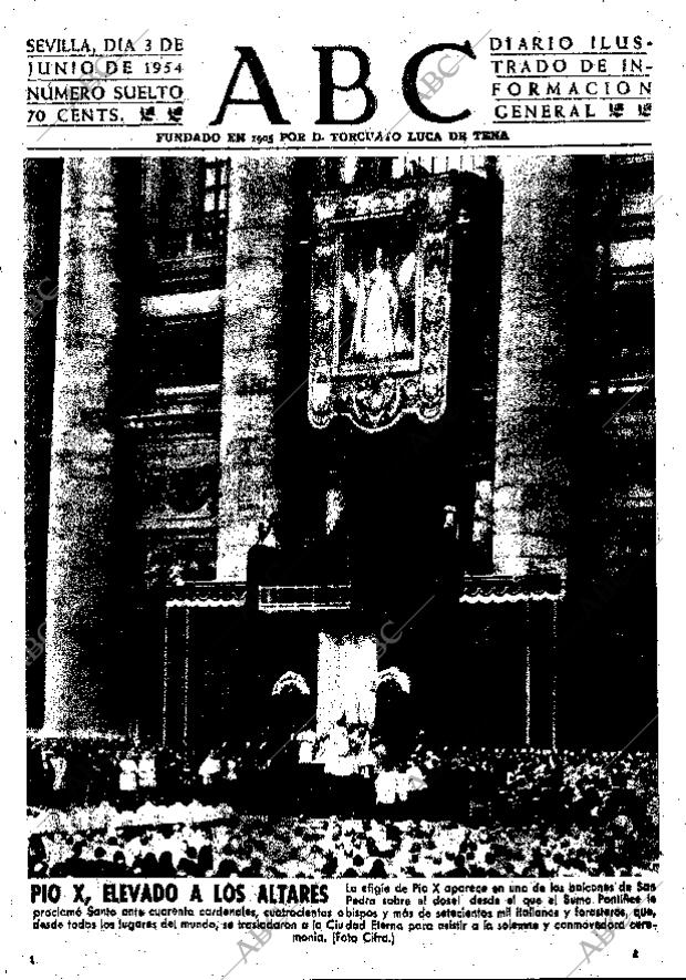 ABC SEVILLA 03-06-1954 página 1