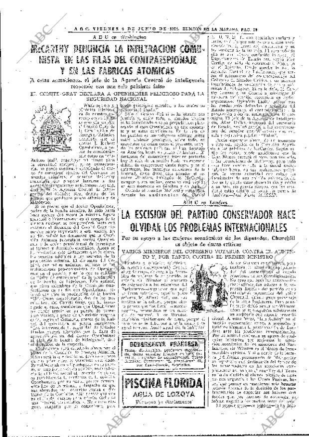 ABC MADRID 04-06-1954 página 19