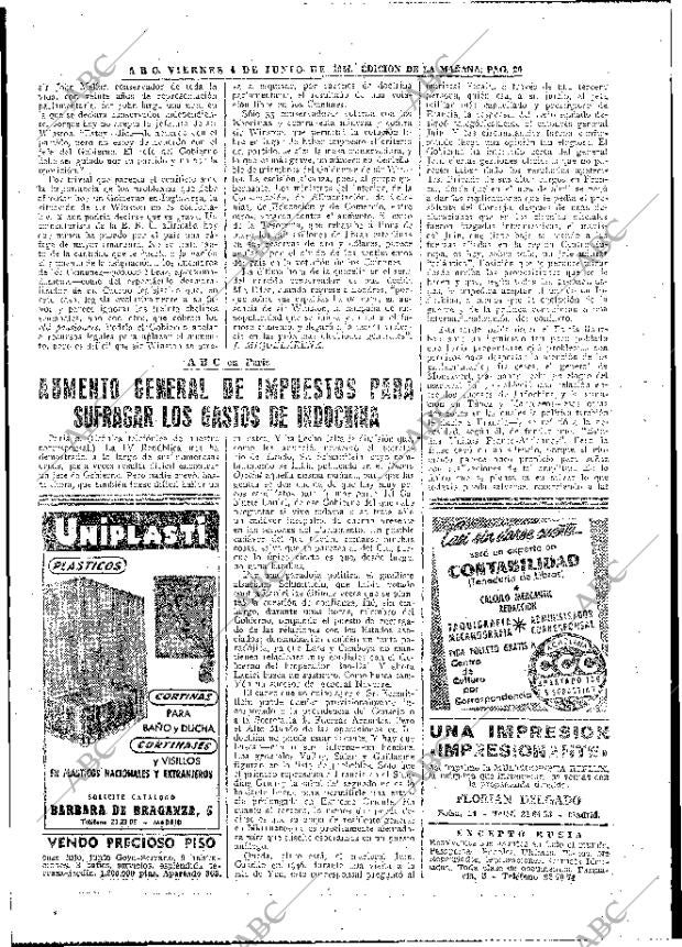 ABC MADRID 04-06-1954 página 20