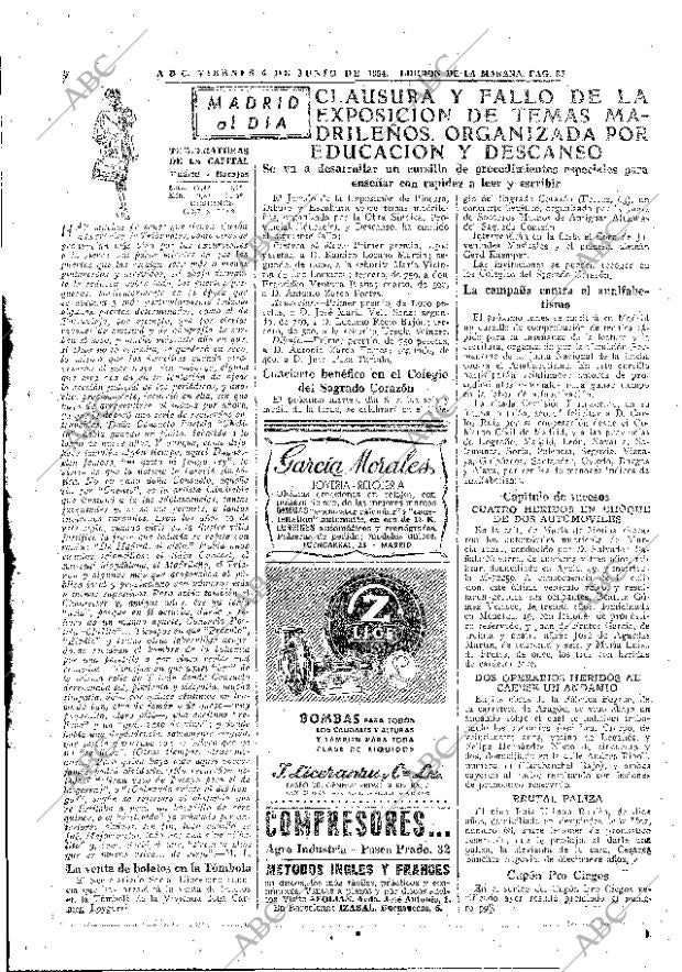 ABC MADRID 04-06-1954 página 25