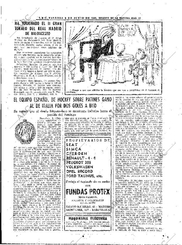 ABC MADRID 04-06-1954 página 27