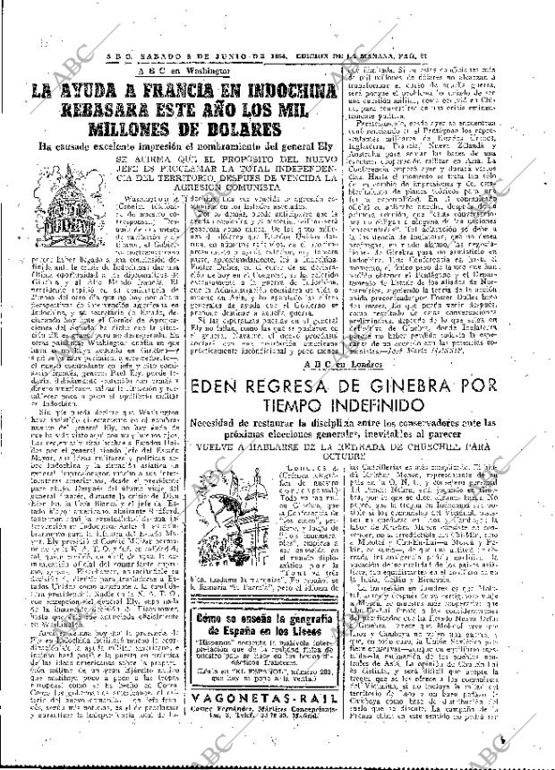 ABC MADRID 05-06-1954 página 21