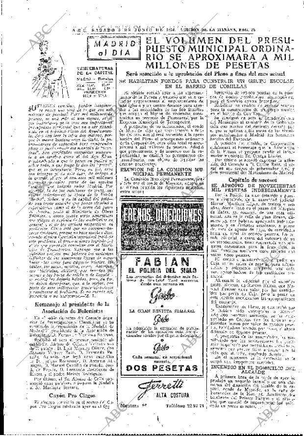 ABC MADRID 05-06-1954 página 25