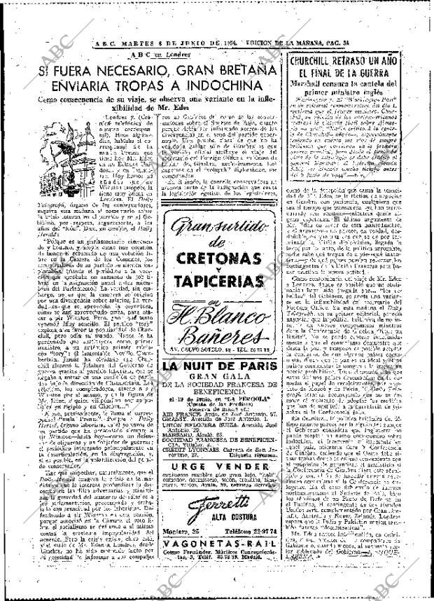 ABC MADRID 08-06-1954 página 34
