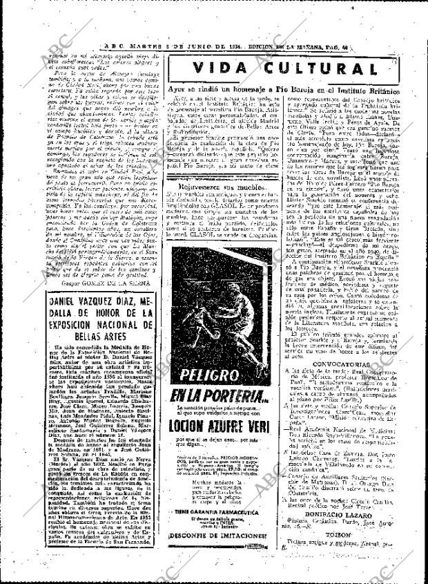 ABC MADRID 08-06-1954 página 40